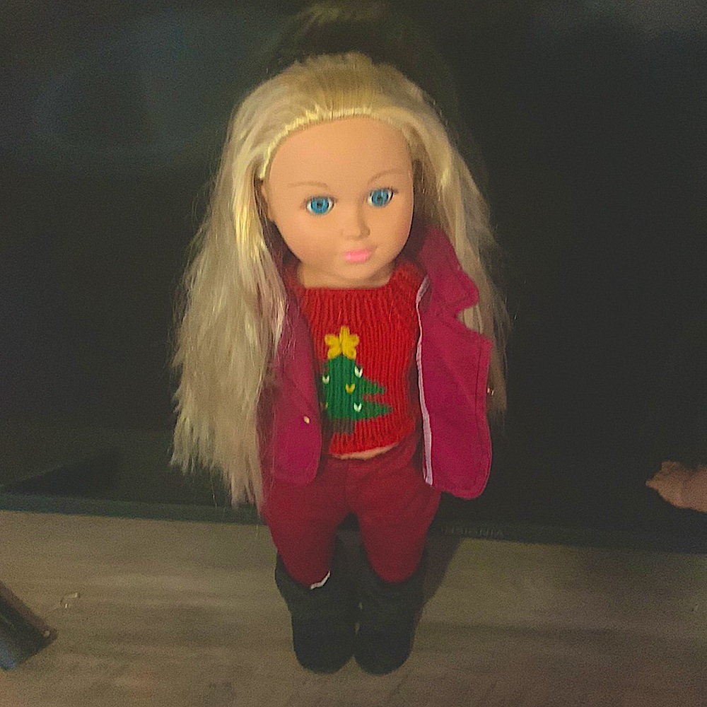 My Life As Madison Posable 18 inch Doll, Blonde Hair, Blue Eyes